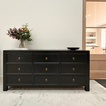 Load image into Gallery viewer, Provincial Chest | Nine Drawer | Modern Black
