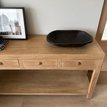 Load image into Gallery viewer, Antique Console | 190cm | Aged Elm | Four Drawer
