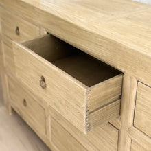 Load image into Gallery viewer, Organic Nine Drawer Chest _ Blonde Elm
