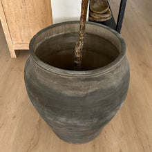 Load image into Gallery viewer, Antique 90yr Planter Pot | Large | Stone Grey/Brown
