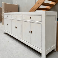 Load image into Gallery viewer, Hamptons Luxe Buffet | 210cm | Rustic White
