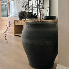 Load image into Gallery viewer, Antique 90yr Planter Pot _ XL _ Stone Grey
