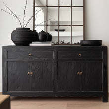 Load image into Gallery viewer, Provincial Sideboard _ 160cm _ Rustic Black
