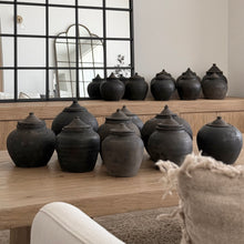 Load image into Gallery viewer, 120yr Old Ginger Jar _ Stone Grey/Black
