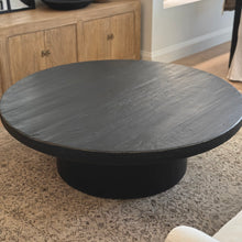 Load image into Gallery viewer, Provincial Platform Coffee Table _ 2 Sizes _ Black
