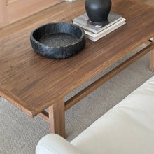 Load image into Gallery viewer, Wabi-Sabi Coffee Table _ Dark Aged Elm
