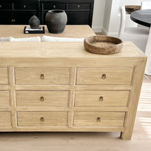 Load image into Gallery viewer, Organic Nine Drawer Chest _ Blonde Elm
