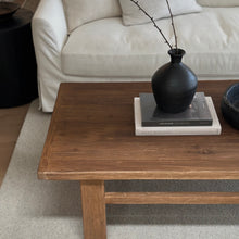 Load image into Gallery viewer, Wabi-Sabi Coffee Table _ Dark Aged Elm
