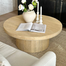 Load image into Gallery viewer, Organic Platform Coffee Table | 2 Sizes | Blonde Elm
