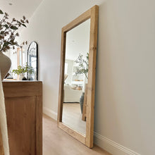 Load image into Gallery viewer, Mirror _ Reclaimed Elm _ 2 Sizes _ Honey Elm
