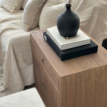 Load image into Gallery viewer, Wabi-Sabi Oversize Bedside Table _ Earthy Brown
