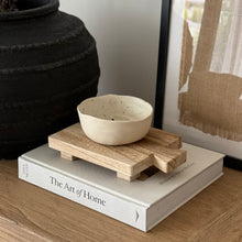 Load image into Gallery viewer, Mini Pedestal Tray _ Reclaimed Wood
