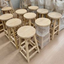 Load image into Gallery viewer, Organic Bar Stool | Blonde Elm
