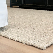 Load image into Gallery viewer, Rug | Organic Jute | Natural Ivory
