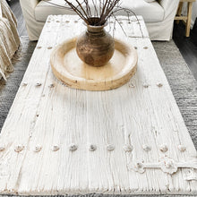 Load image into Gallery viewer, Medieval Door Coffee Table | Rustic White

