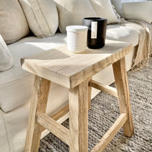 Load image into Gallery viewer, Organic Worker Stool | Rectangle | Blonde Elm
